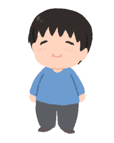 太っている男性のイラスト ゆるいそざい Com