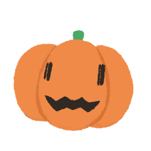 かぼちゃのランタンのイラスト